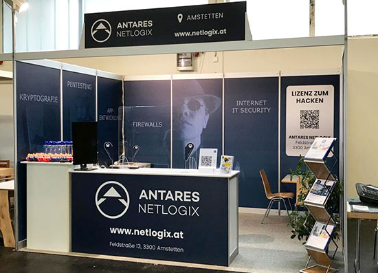 Messe Schule und Beruf Wieselburg Messestand Antares 2